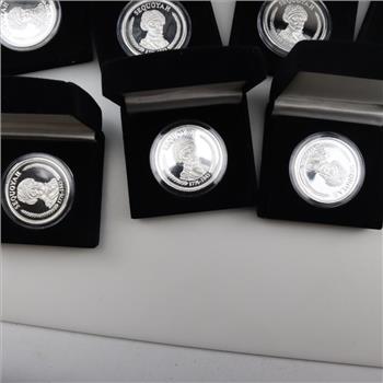 Collectible Rounds, Sequoyah - Creator Of The Cherokee Alphabet Collectible Rounds, 10 Pieces
