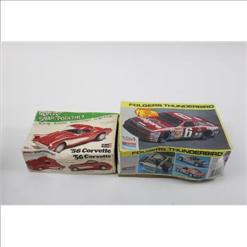 Collectible Scale Models Kits, 6 Pieces