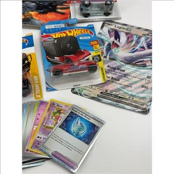 Collectibles Lot - Comic Books, Pokemon, Hot Wheels