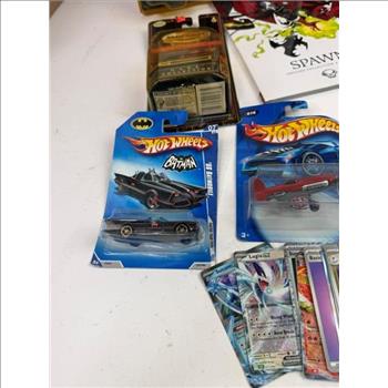 Collectibles Lot - Comic Books, Pokemon, Hot Wheels