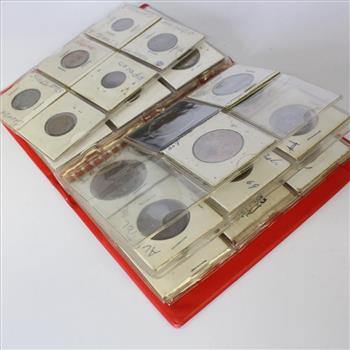 Collection Book Of Foreign Coins