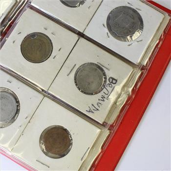 Collection Book Of Foreign Coins