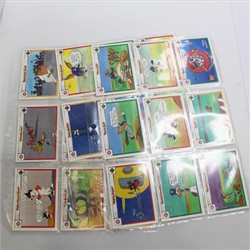 Collection Of Looney Tunes Baseball Cards, 20+ Pieces