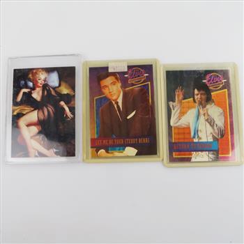 Collector Cards Including Elvis Cards, 3 Pieces