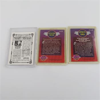 Collector Cards Including Elvis Cards, 3 Pieces