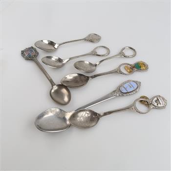 Collector's Spoons, 7 Pieces