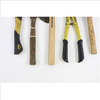Collins Axe And Other Brand Tools, 5 Pieces