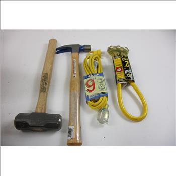 Collins Axe Mallot, Yellow Jacket Lighted Powerblock, Hammer And More, 3+ Pieces