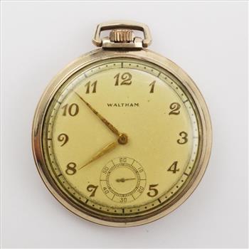 Colonial Waltham 10kt GF Pocket Watch