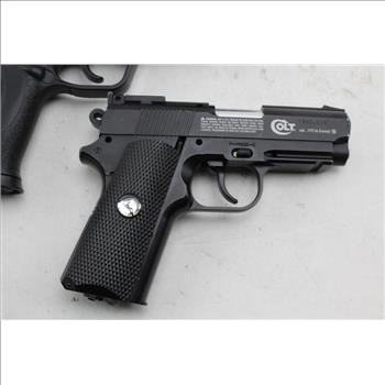 Colt Defender, And MP4 Air Soft Guns: 2 Items