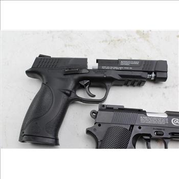 Colt Defender, And MP4 Air Soft Guns: 2 Items