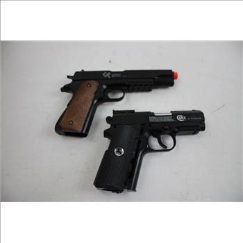 Colt Defender, Daisy Powerline Airstrike 240, Crosman 1911BB, 4 Pieces