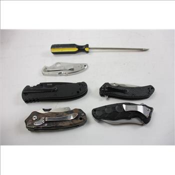 Colt Gun Case, Assorted Knives, Wallets And More 5+ Pieces