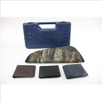 Colt Gun Case, Assorted Knives, Wallets And More 5+ Pieces