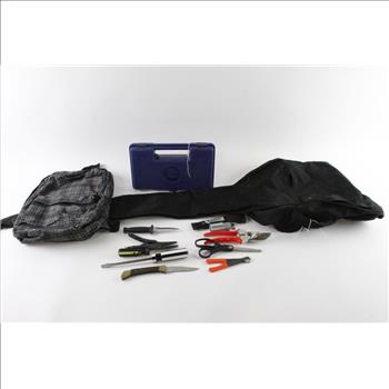 Colt Hard Pistol Case And More, 12 Pieces