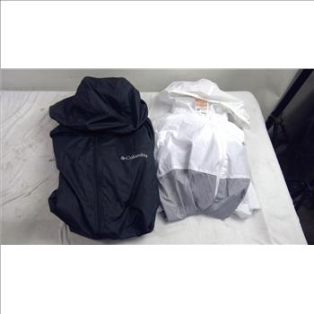 Columbia Center Ridge II Windbreaker, Fairhall Ridge Logo Windbreaker, XL, 2 Pieces