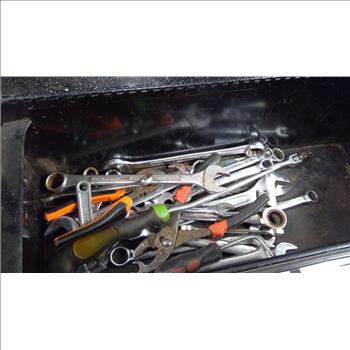 Combination Wrenches, Pliers, Pry Bar, And More In Kobalt Tool Box