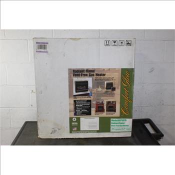 Comfort Glow Radiant Flame Vent-Free Gas Heater