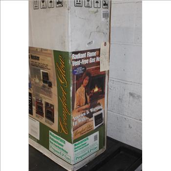 Comfort Glow Radiant Flame Vent-Free Gas Heater