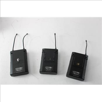 Comica CVM-WM100PLUS-TX Wireless Microphone System With Dual Channel Recording, 3 Set