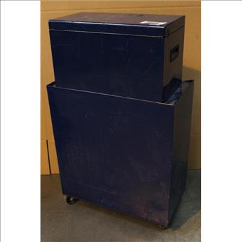 Companion Rolling Tool Box With Assorted Tools 10+ Pieces