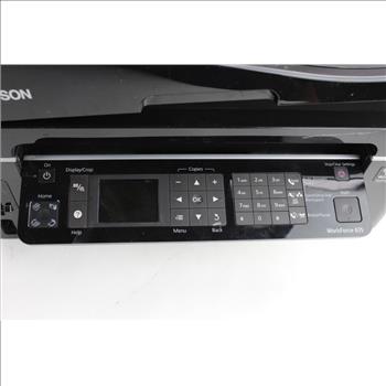 Computer Monitor And Printer, 2 Pieces