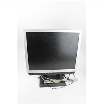 Computer Monitor And Printer, 2 Pieces