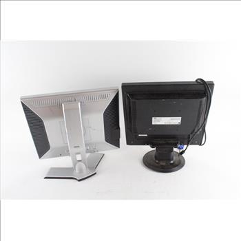 Computer Monitor Bulk Lot, 6 Pieces