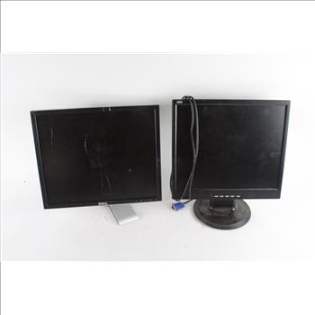 Computer Monitor Bulk Lot, 6 Pieces