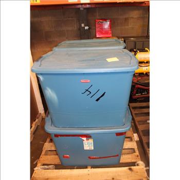 Computer Parts And Equipment, In Tote Boxes, 10+ Pieces