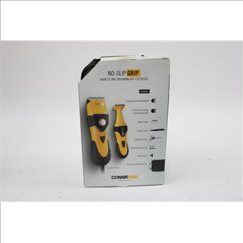 Conair Man No-Slip Grip Haircut And Grooming Kit