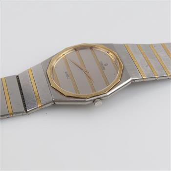 Concord Mariner Stainless Steel 10kt Accent Watch
