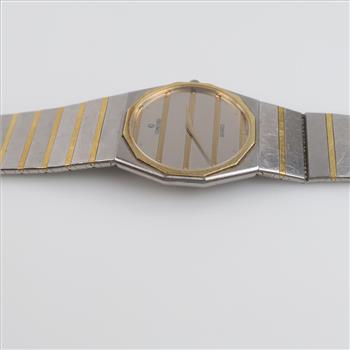 Concord Mariner Stainless Steel 10kt Accent Watch