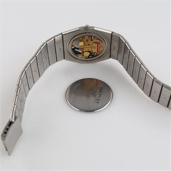 Concord Mariner Stainless Steel 10kt Accent Watch