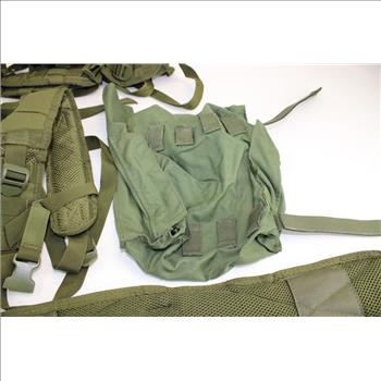 Condor H-Harness, Battle Belt, And Bag, Olive Drab, Lot Of 6