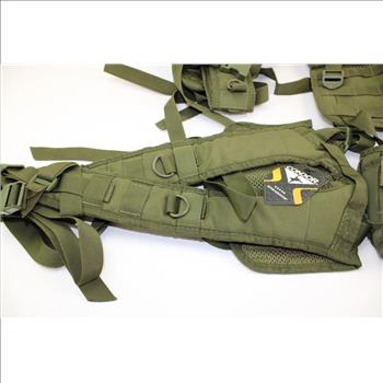 Condor H-Harness, Battle Belt, And Bag, Olive Drab, Lot Of 6