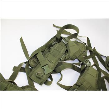 Condor H-Harness, Battle Belt, And Bag, Olive Drab, Lot Of 6