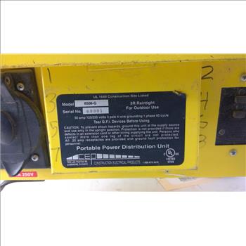 Construction Electrical Products Portable Power Distribution Unit, 6506-G