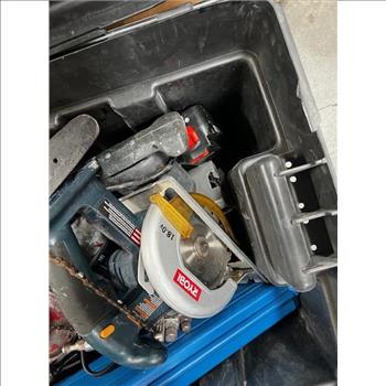 Container With Tools