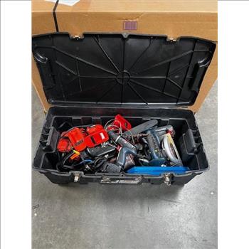 Container With Tools