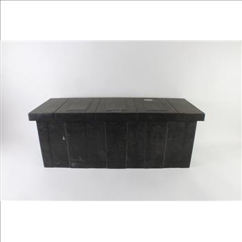 Contico Black Hinged Top Box