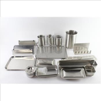 Contico Case With Metal Containers, 10+ Pieces | Property Room
