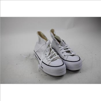 Converse Chuck Taylor All Star Lift Platform Sneakers, White, Women's Size 7