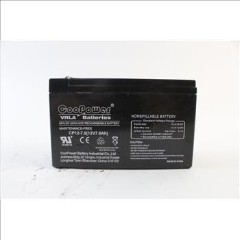 CooPower Sealed Lead Acid Battery