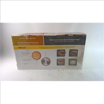 Copper Chef Pro 8-Piece Heavy Duty Pan Set