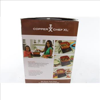 Copper Chef XL Induction Cooktop With Casserole Pan