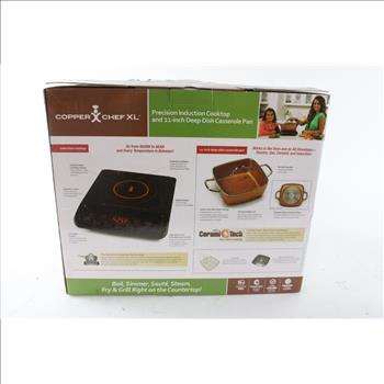 Copper Chef XL Induction Cooktop With Casserole Pan