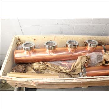 Copper Moonshine Still Column