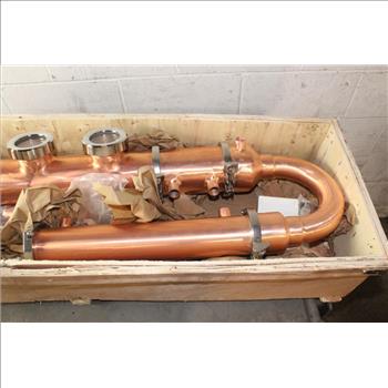 Copper Moonshine Still Column