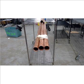 Copper Pipe, 6 pieces